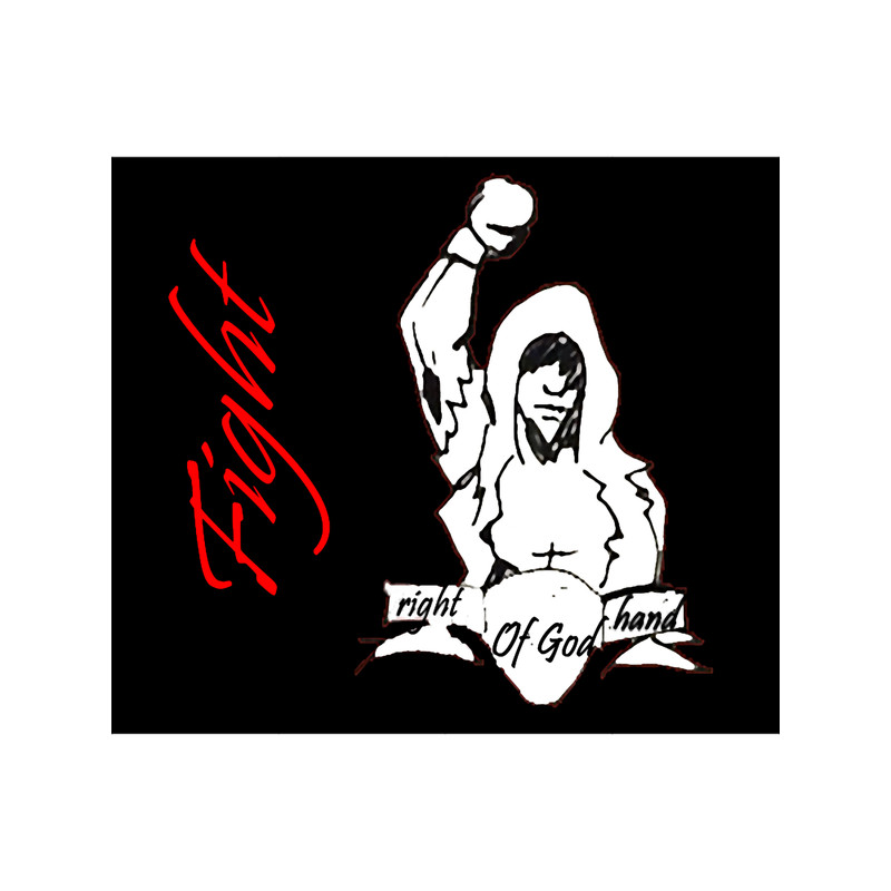 right hand of god design with fight word .png