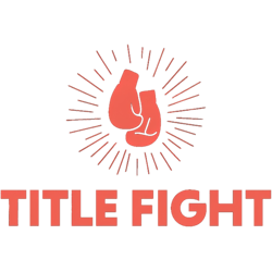 title fight boxing gloves