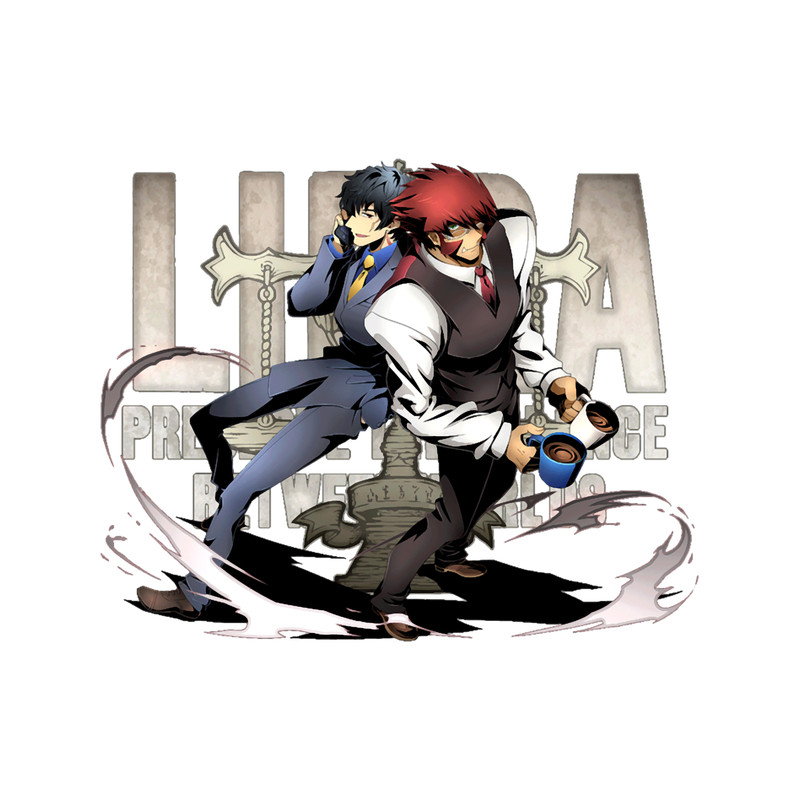 Steven Alan Starphase and Klaus Von Reinherz - Blood Blockade Battlefront.png