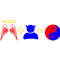 The Angel and the Devil are the Balance. Funny religious gift. Classic .png