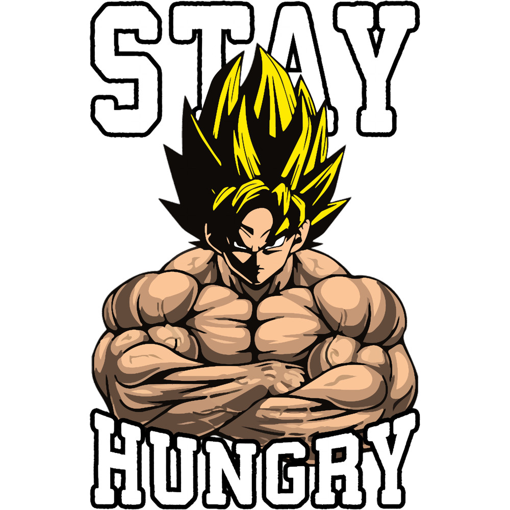 Stay Hungry - Goku Bodybuilding.png