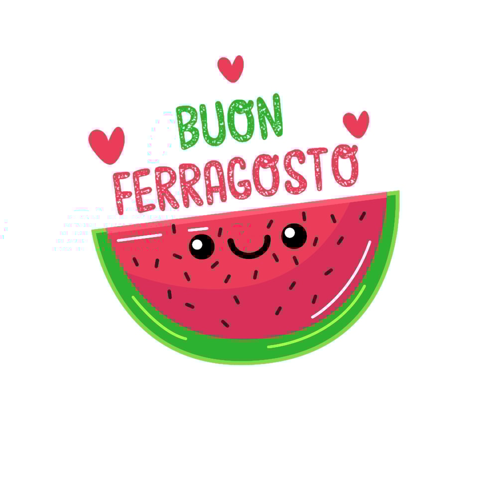 Buon ferragosto happy italian summer .png