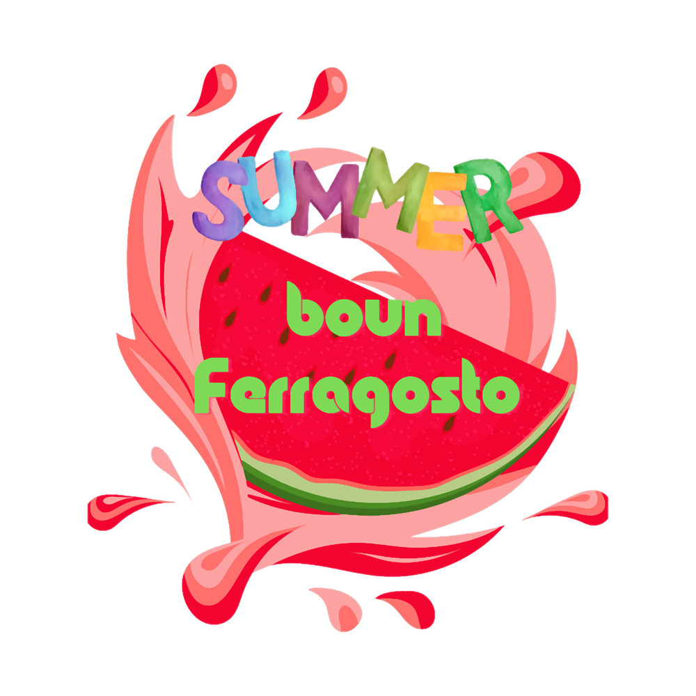 ferragosto - buon ferragosto happy italian summer.png