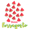 ferragosto - buon ferragosto slices of watermelon.png