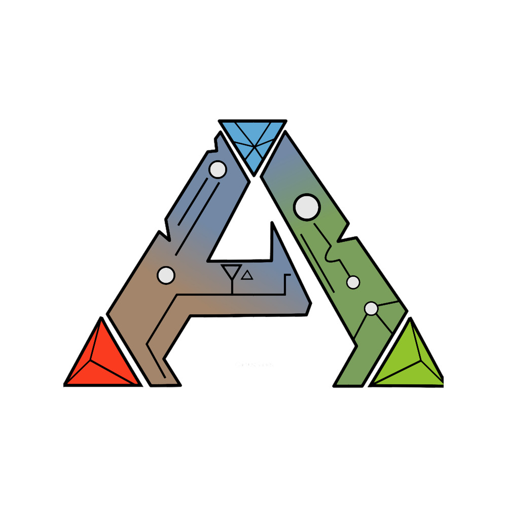 Ark Survival Evolved Logo Cartoon .png