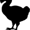 Dodo - Plain black and white.png