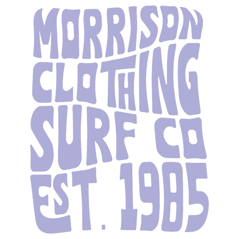 Morrison Clothing Surf Co Est 1985 - Surfy, Surfing, Surfer Brand - Purple.png
