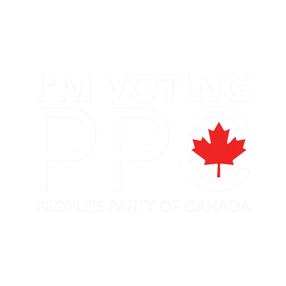 People_s Party of Canada logo PPC I_m voting Maxime Bernier BernierNation Canada Elections black ba.png