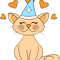 Cute cat with sky cotl anniversary hat.png