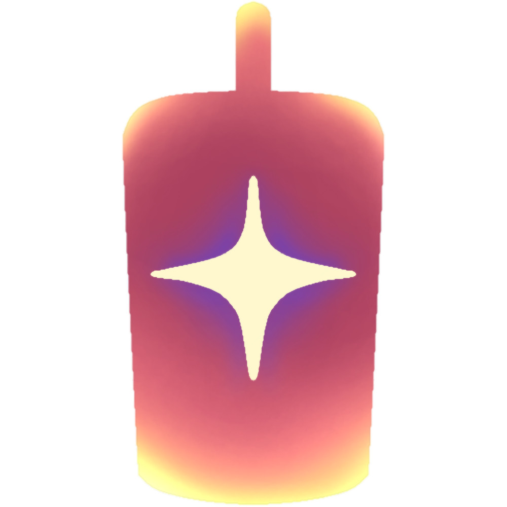 Sky children of the light (cotl) -ascended candle star icon badge (dark version).png