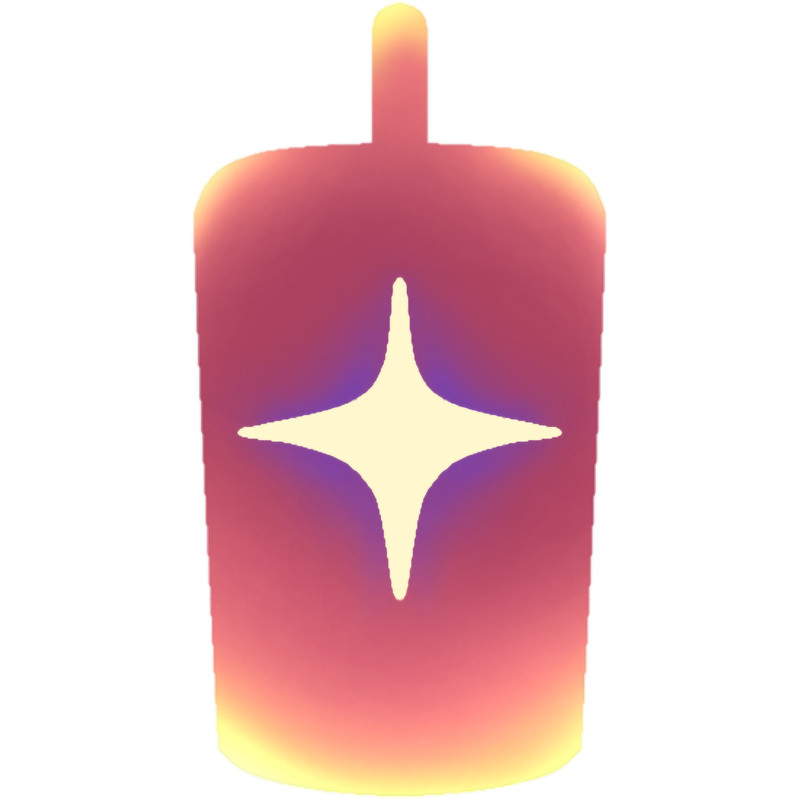 Sky children of the light (cotl) -ascended candle star icon badge (dark version).png