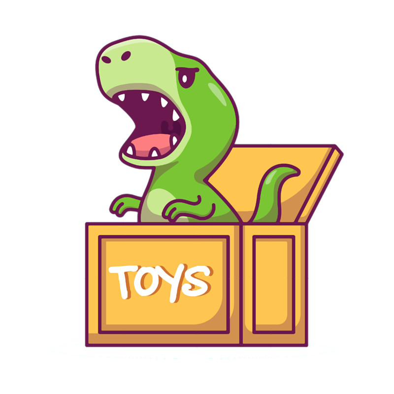 Cute Angry Dinosaur.png