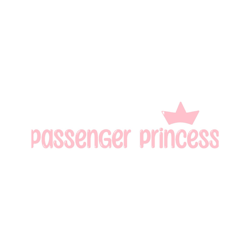 Passenger Princess Cute Lovers Car Decal.png