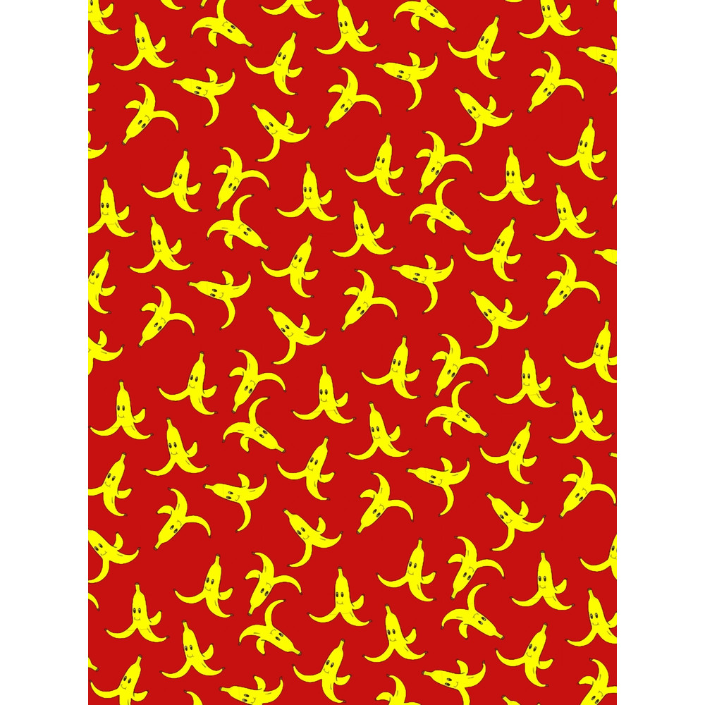 Banana Pattern (RED) Graphic .png