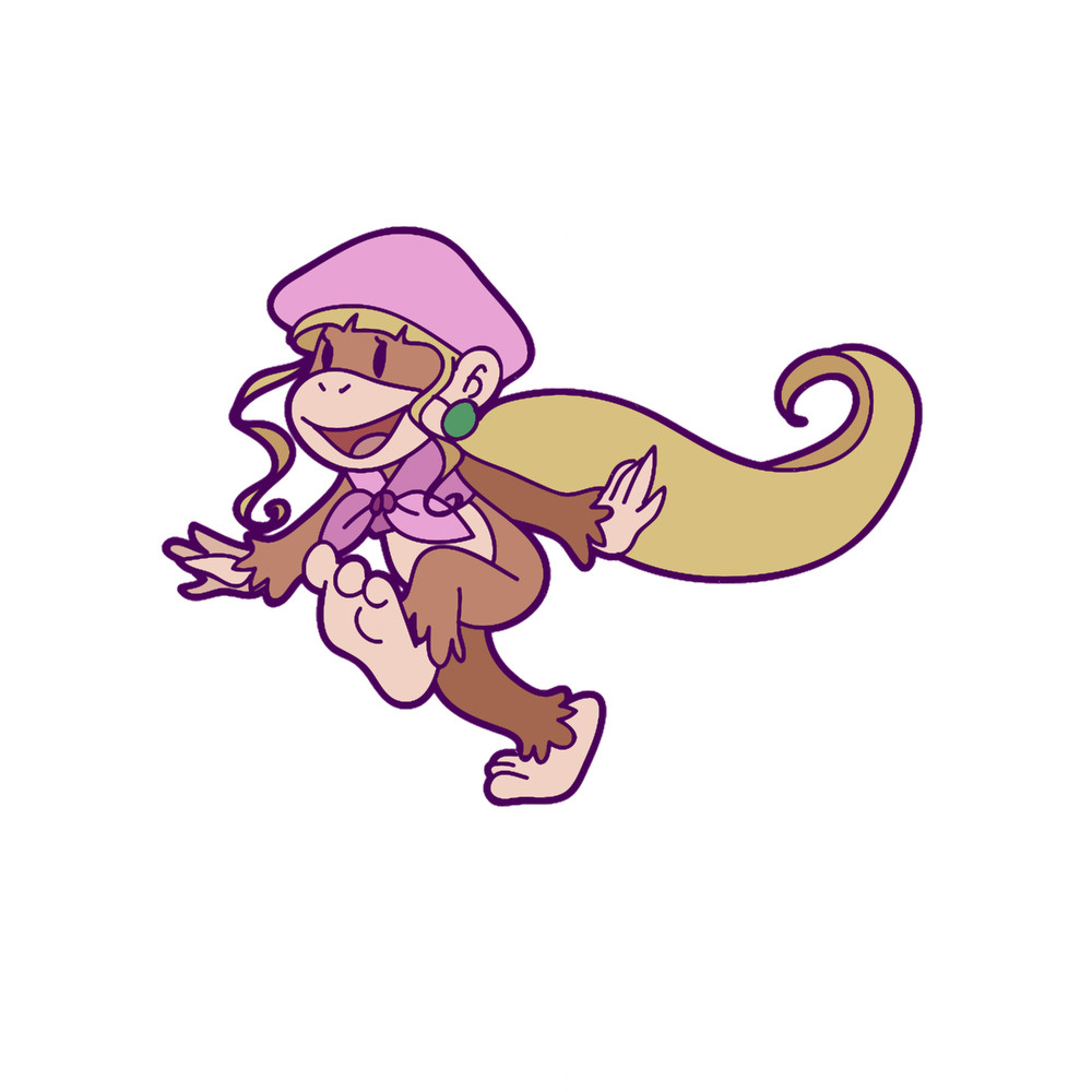 Cute Happy Dixie Fitted .png