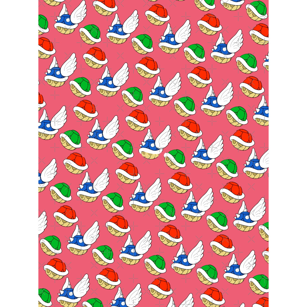 Shells Pattern (Red) Graphic .png