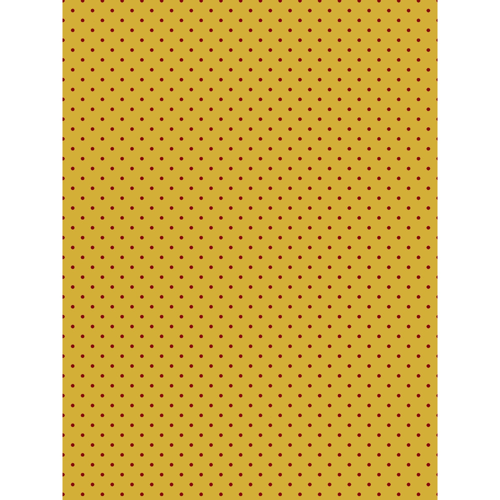 Chic Extra Small Dark Red on Gold Polka Dots Graphic .png