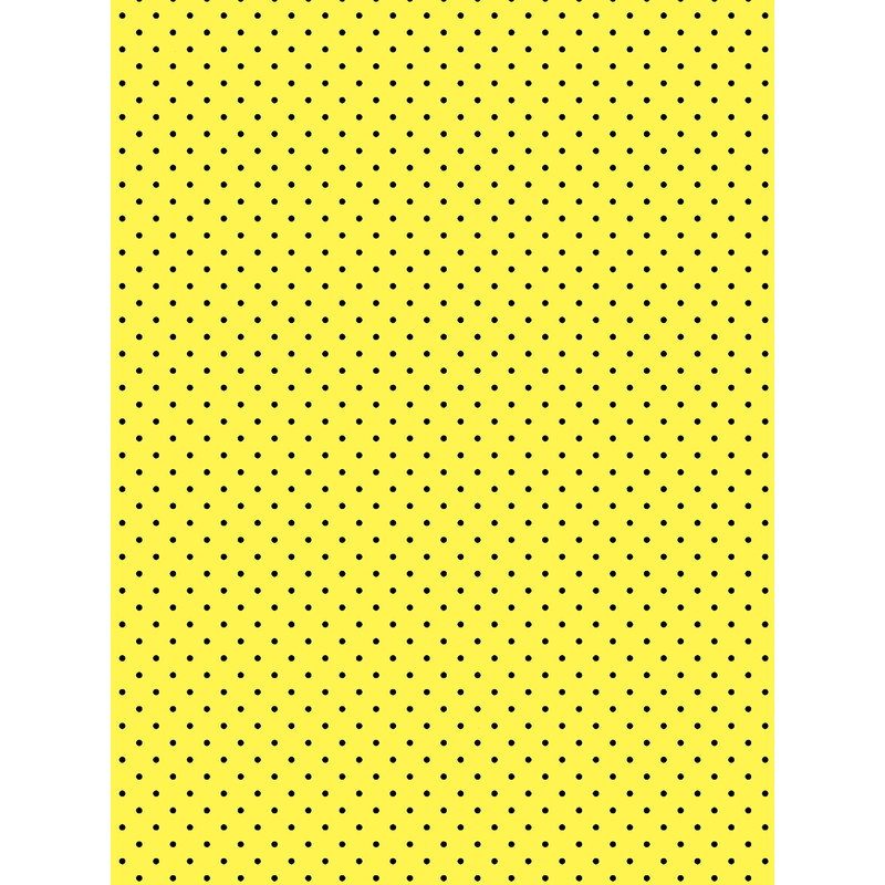 Extra Small Black on Lemon Yellow Polka DotsGraphic .png