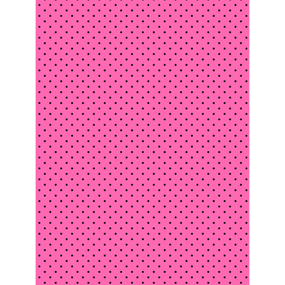 Extra Small Black on Light Hot Pink Polka Dots Graphic .png