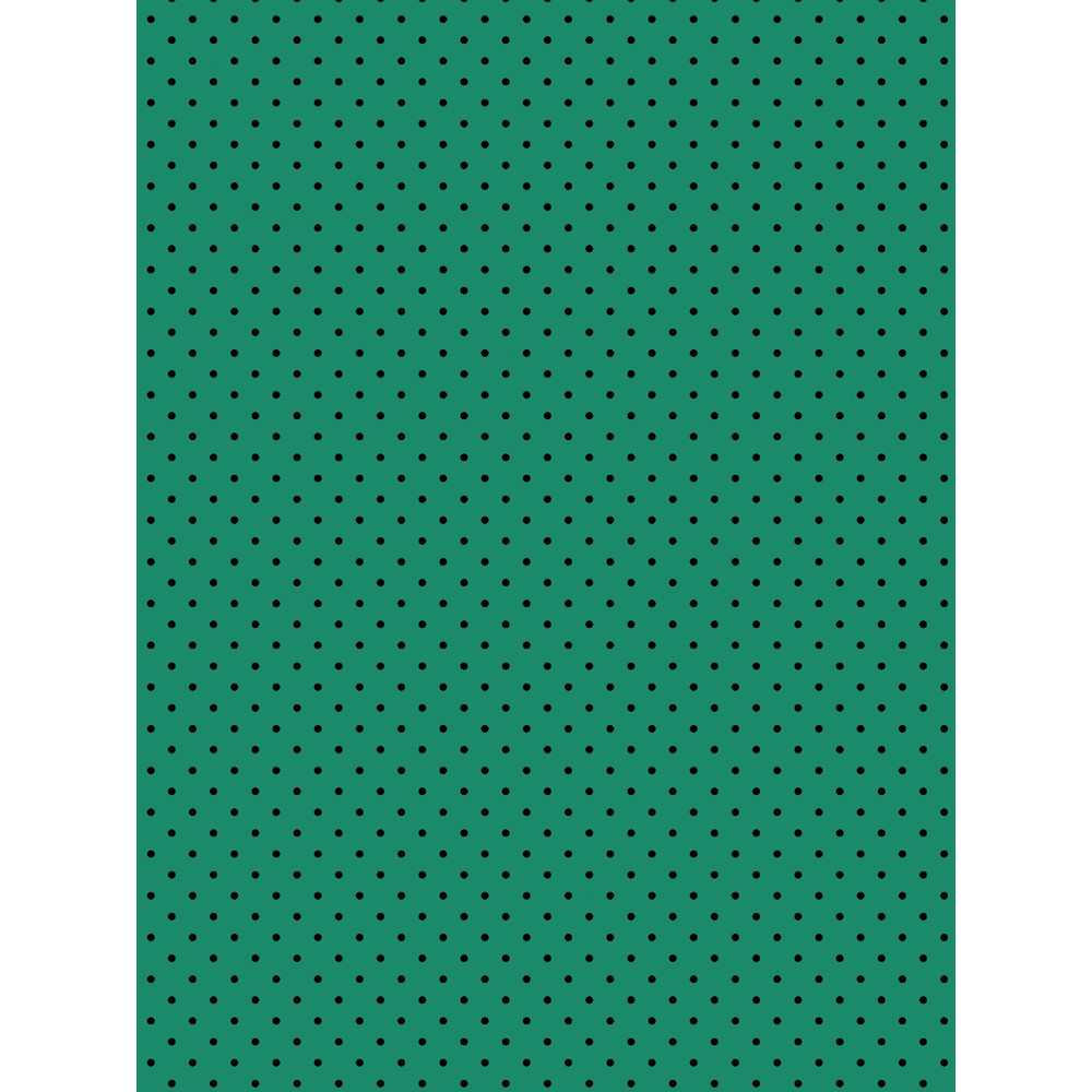 Extra Small Black Polka Dots on Elf Green Graphic .png