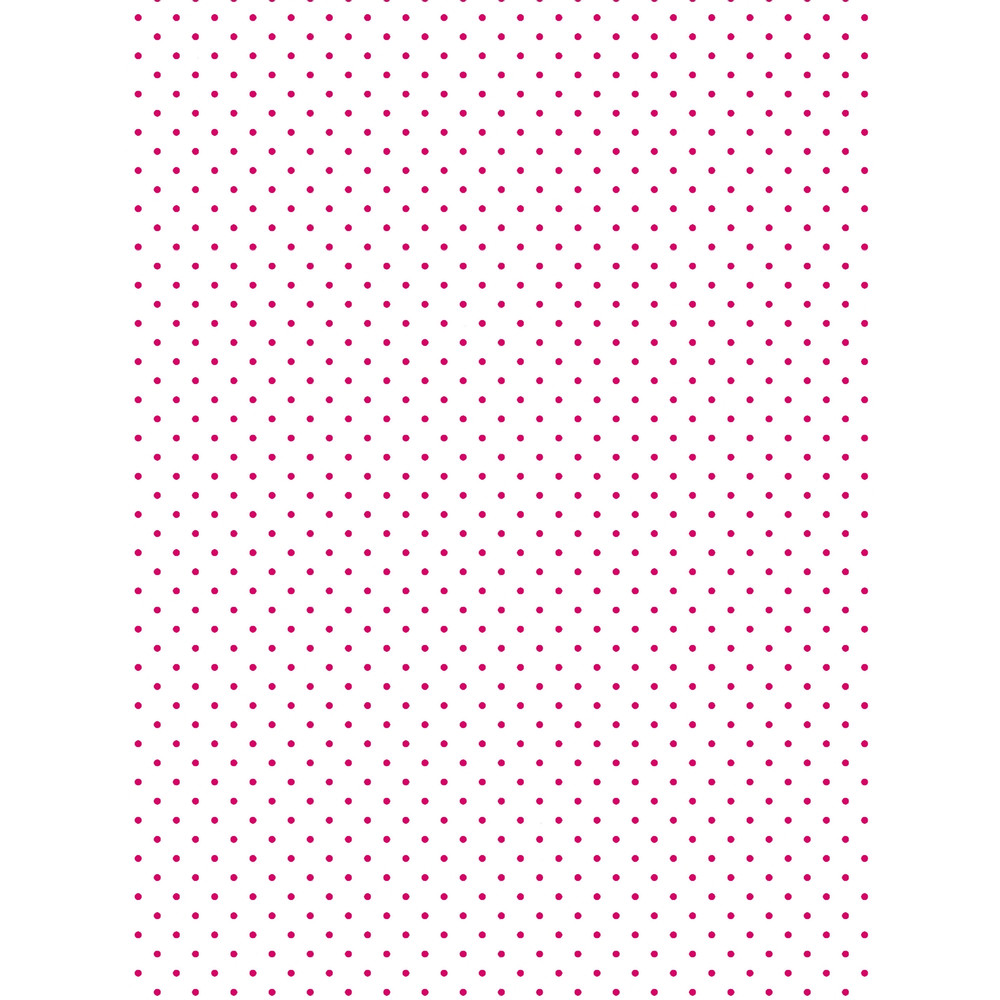 Extra Small Dark Hot Pink on White Polka Dots Graphic .png