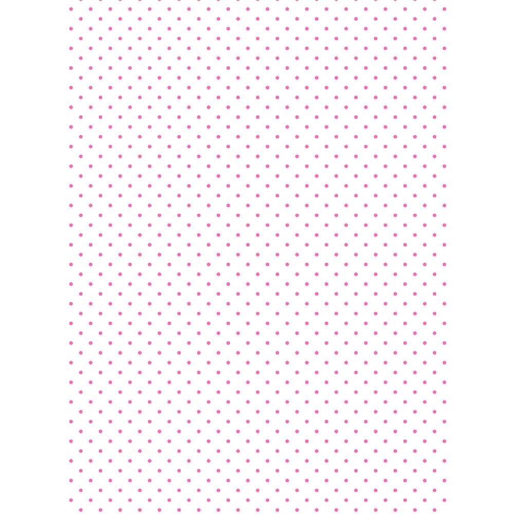 Extra Small Light Hot Pink on White Polka Dots Graphic .png