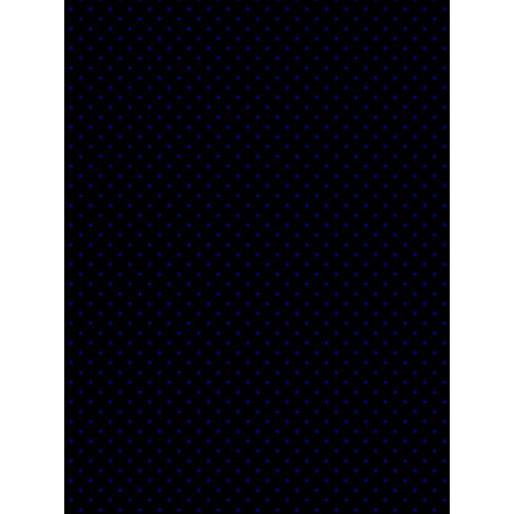 Extra Small Royal Blue on Black Gothic Polka Dots Graphic .png