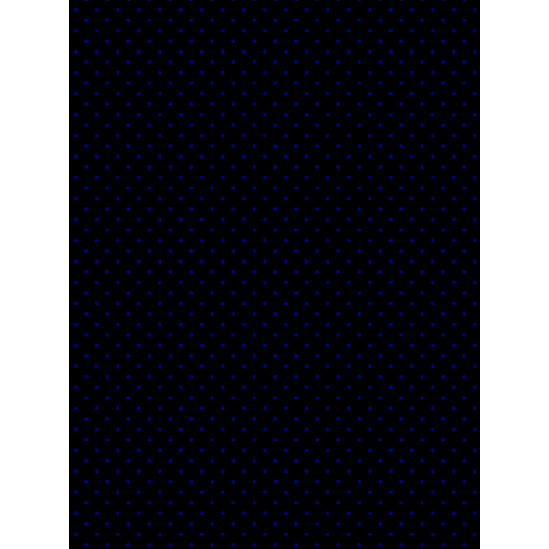 Extra Small Royal Blue on Black Gothic Polka Dots Graphic .png