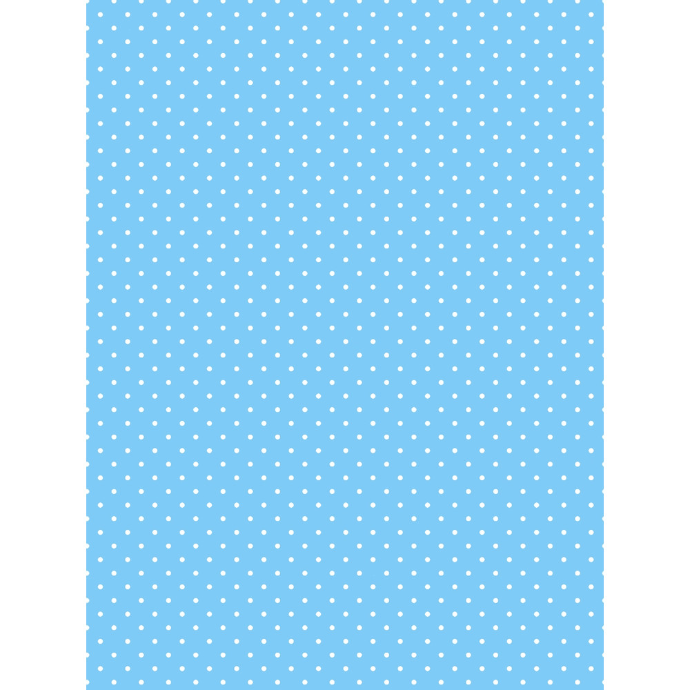 Extra Small White and Sky Blue Polka Dot Pattern Graphic .png