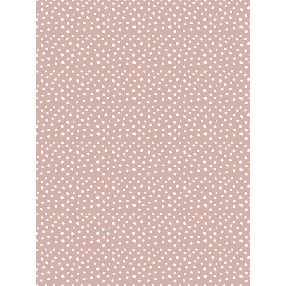 Extra Small White On Brown Polka Dots PatternGraphic .png
