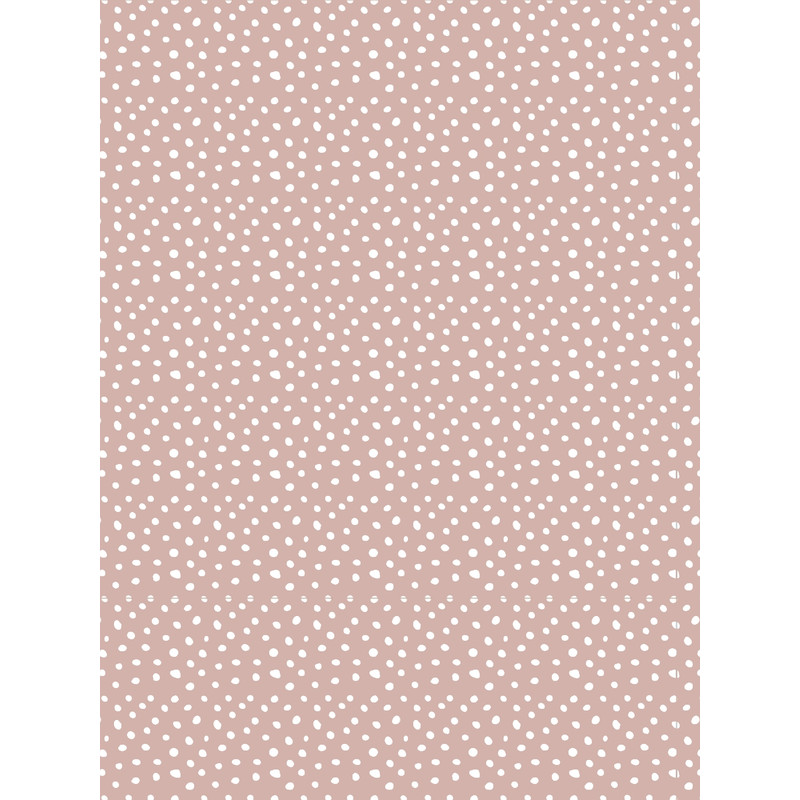 Extra Small White On Brown Polka Dots PatternGraphic .png