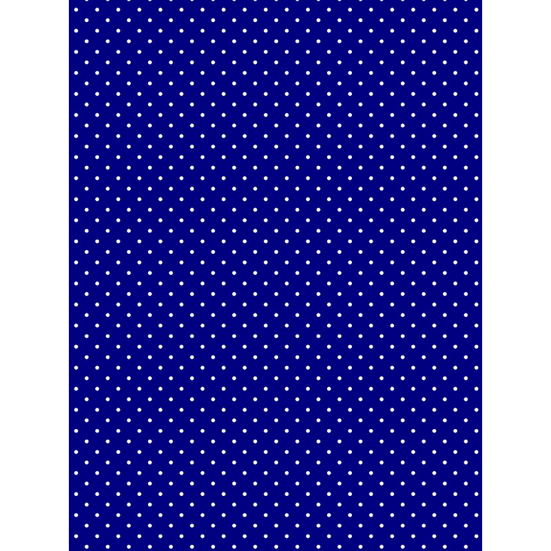 Extra Small White on Royal Blue Polka Dots Graphic .png