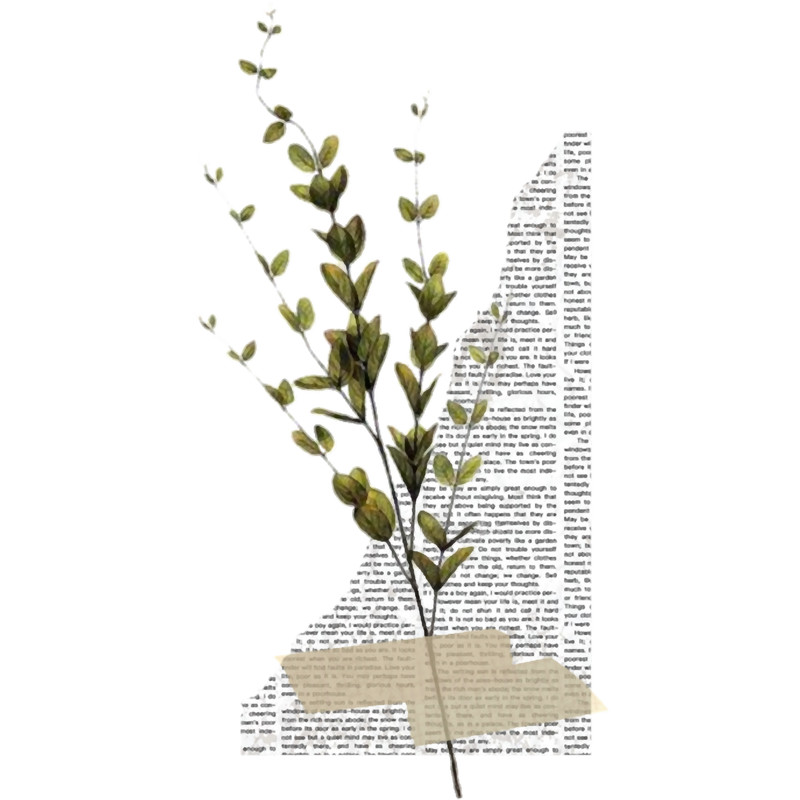 Newspaper Greenery- dark academia collage.png