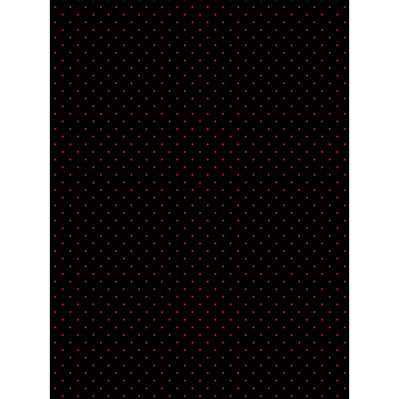 Tiny Dots Dark Hot Pink on Black Polka Dots Graphic .png