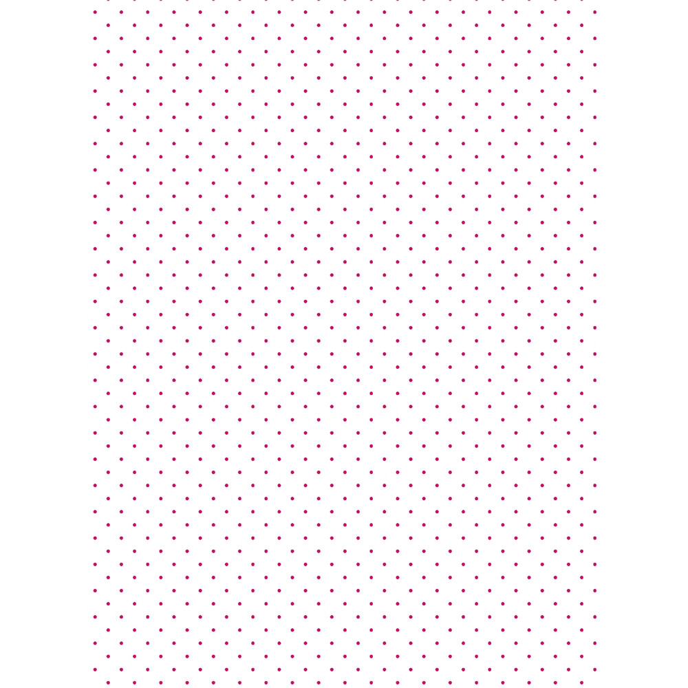 Tiny Dots Dark Hot Pink on White Polka Dots Graphic .png
