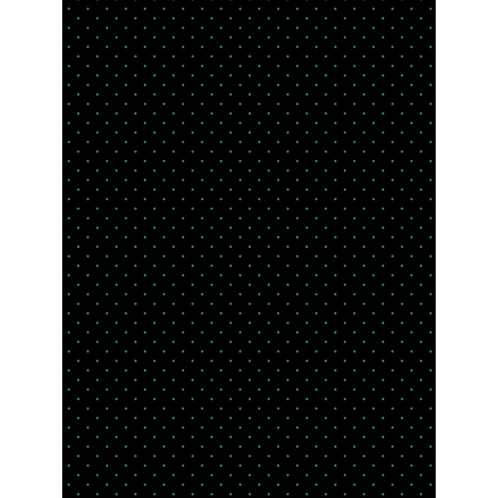 Tiny Elf Green on Black Polka Dots Graphic .png