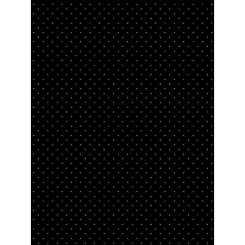 Tiny Elf Green on Black Polka Dots Graphic .png