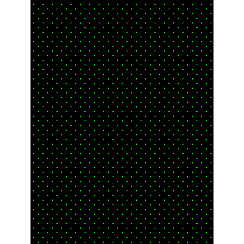 Tiny neon Green on Black Polka DotsGraphic .png