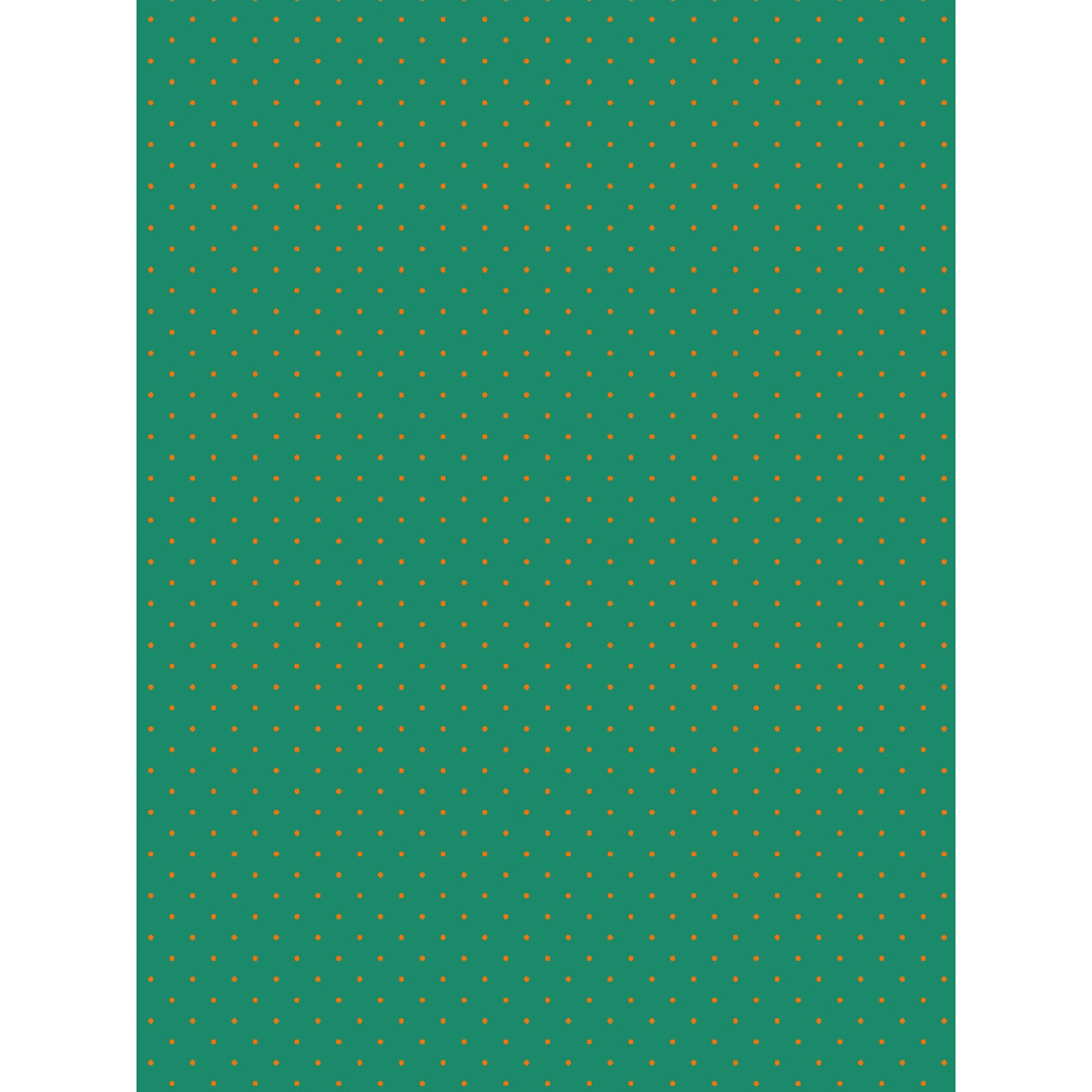 Tiny Orange on Elf Green Polka Dots Graphic .png