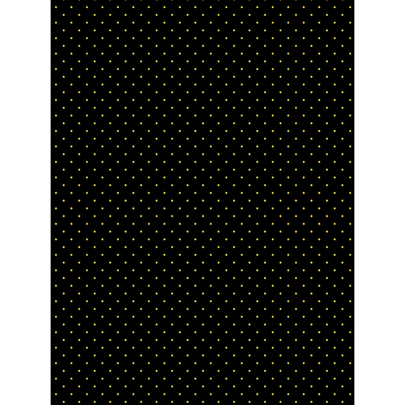 Tiny Sunshine Yellow on Black Polka DotsGraphic .png