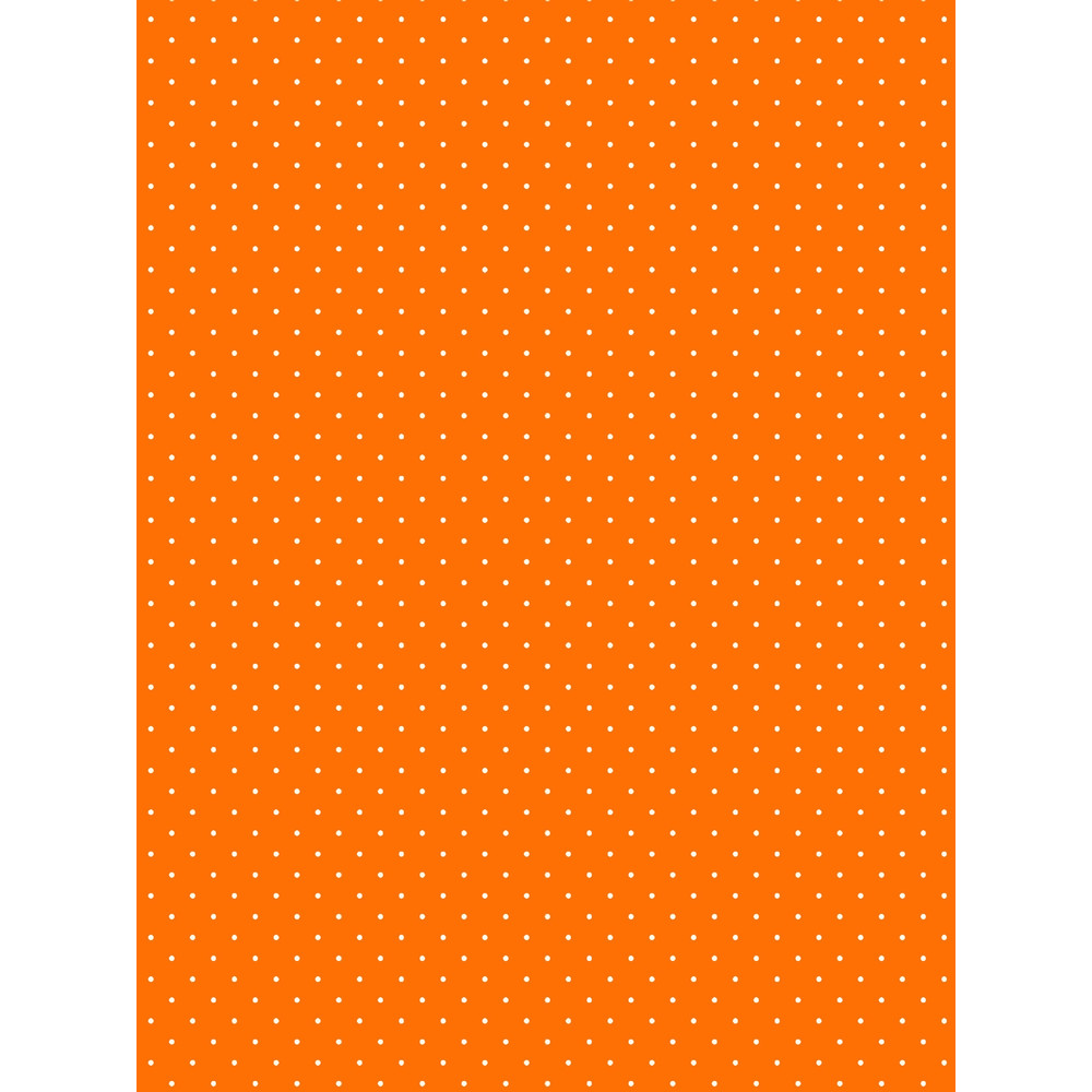 Tiny White on Pumpkin Orange Polka Dots Graphic .png