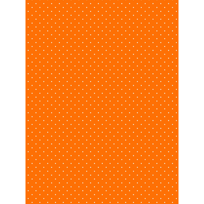 Tiny White on Pumpkin Orange Polka Dots Graphic .png