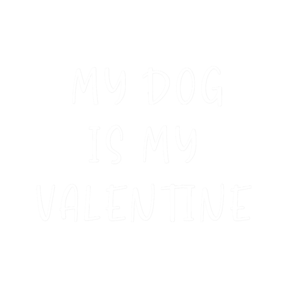 Womens My dog Is My ValentinePaw Heart Pet Owner Gift.png