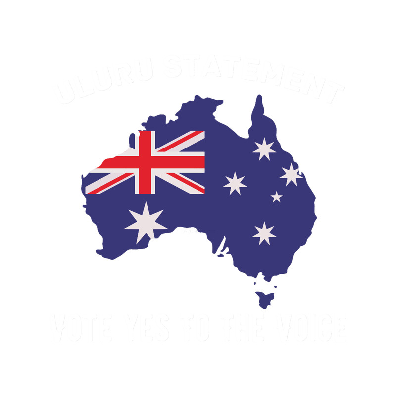 Vote Yes To The Voice - Uluru Statement - Parliament - Vote Yes -referendum AustraliaT-Sh (1).png