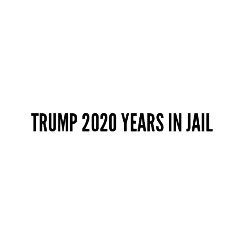 Trump 2020 Years In Jail Design.png