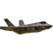 Lockheed Martin F 35 Lightning Fighter Jet side view US Air Force .png