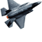 Lockheed Martin F 35 Lightning Fighter Jet top view flying right Bomb Bay US Air Force T-Sh.png
