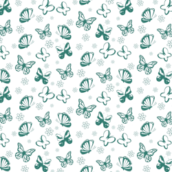butterflies flowers graphic