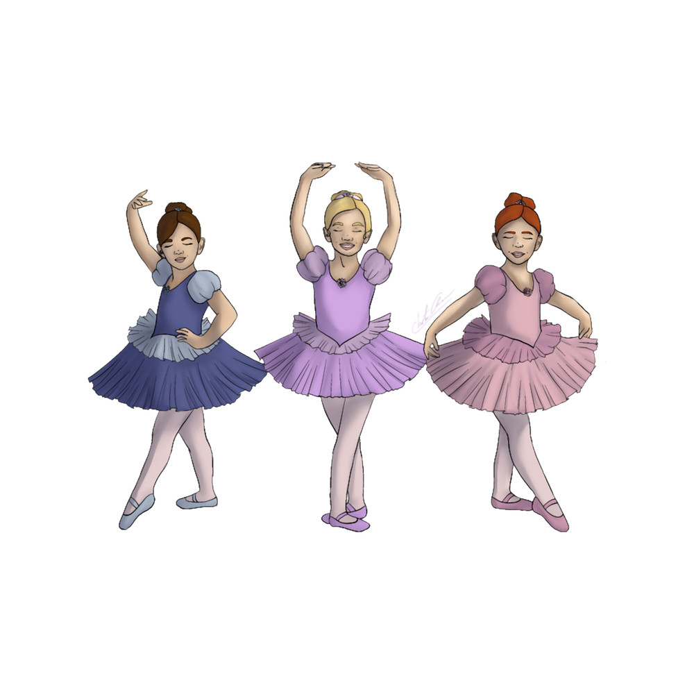 Janessa, Lacy and, Kathleen 12 Dancing Princesses.png