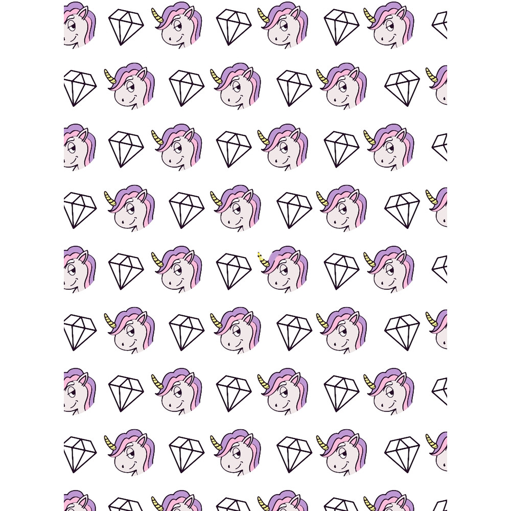 unicorn and diamonds Graphic .png